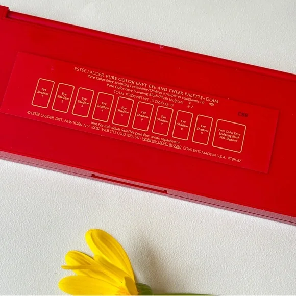 ESTEE LAUDER PURE COLOR ENVY Eye and Cheek Palette Glam  0.15oz/5.4g！ - Picture 2 of 3